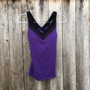 NEW Lucy Purple Racerback Tank Top